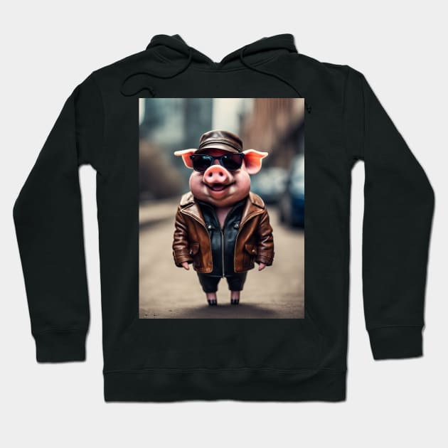 Funny pig Hoodie by helintonandruw